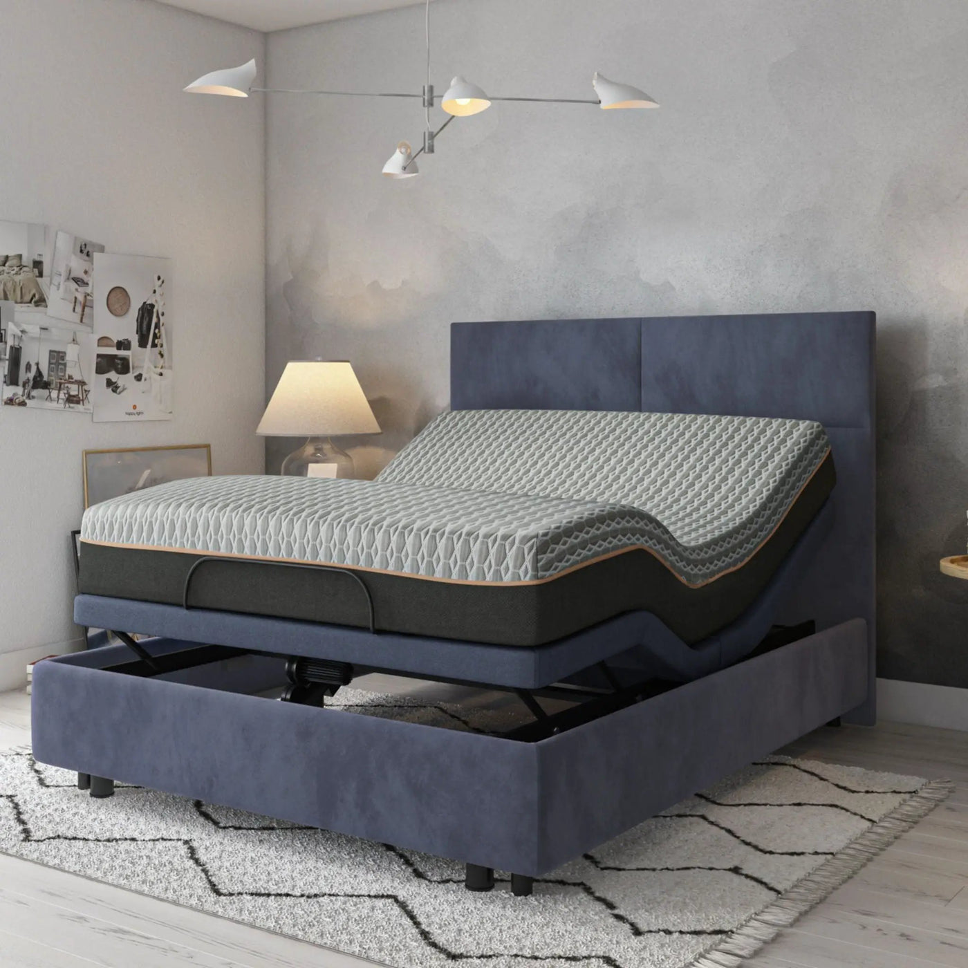 Copper Lux Hybrid - 12" Mattress With Copper Infused Contouring Memory Comfort Layer And Supportive Coil System by HouseOfZazla