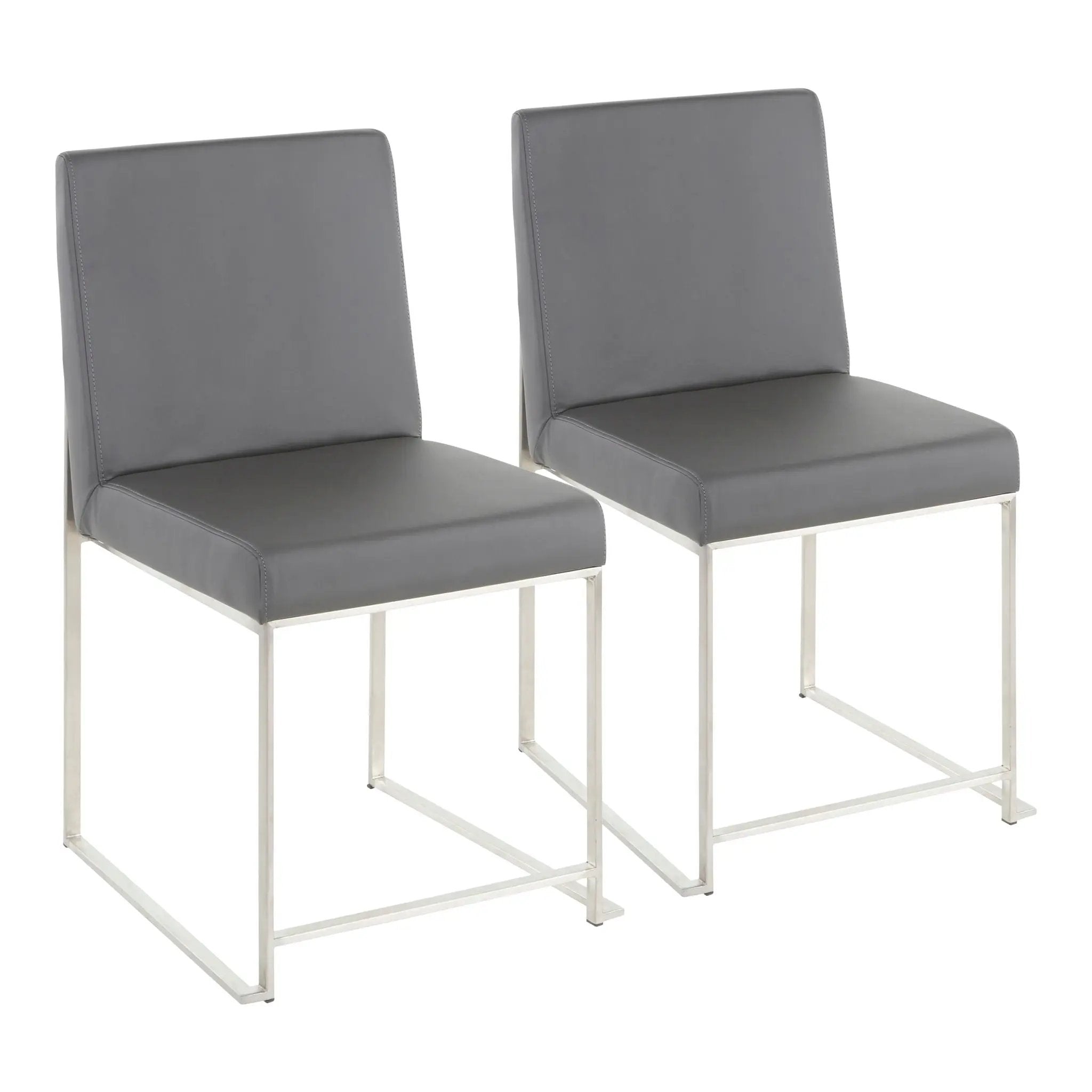 Fuji - Contemporary Modern Elegance High Back Dining Chair (Set of 2) by Unique Piece Furniture