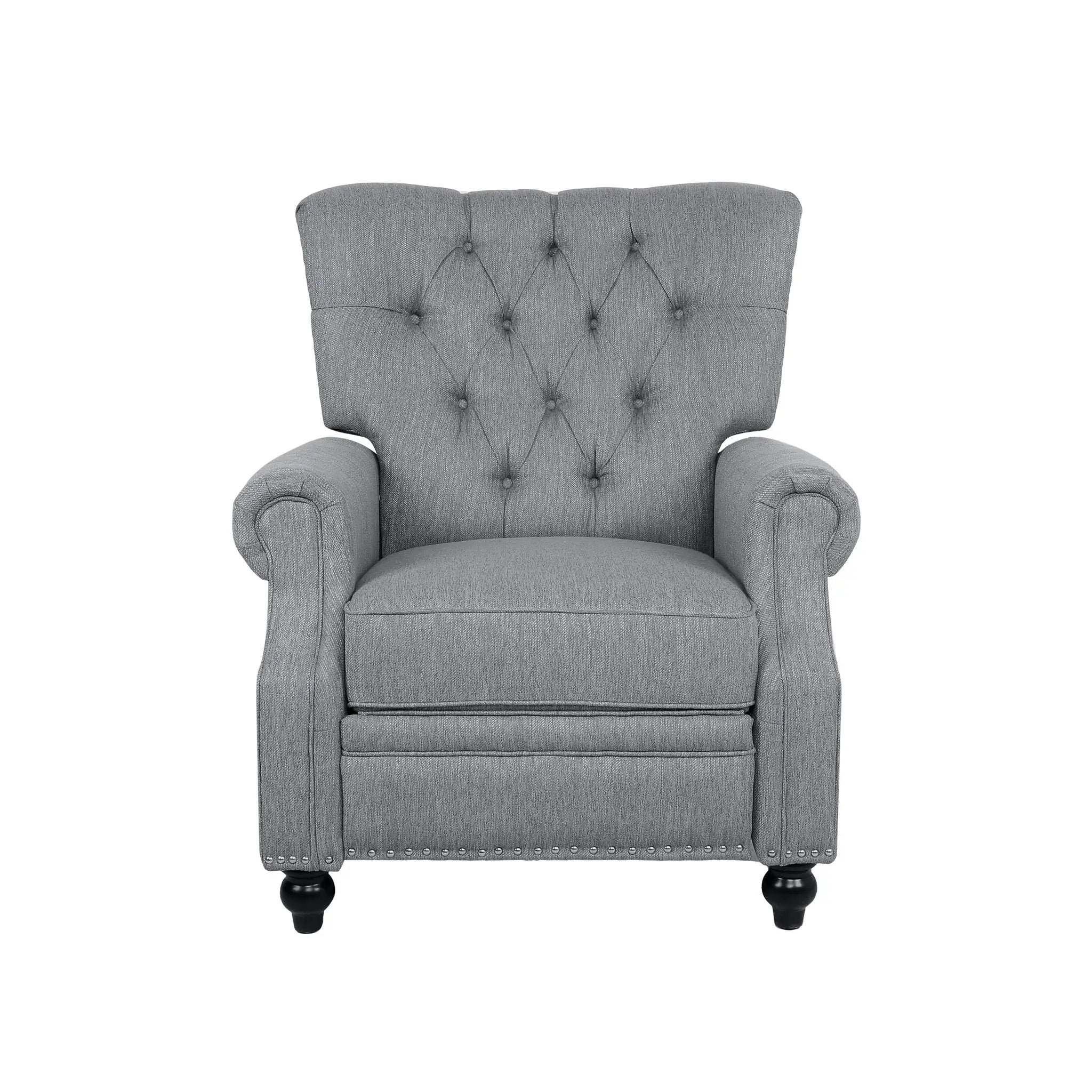 Welch - Contemporary Tufted Pushback Recliner by Unique Piece Furniture