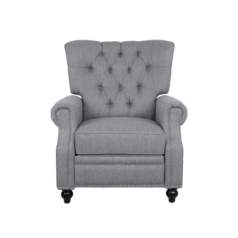 Welch - Contemporary Tufted Pushback Recliner by Unique Piece Furniture