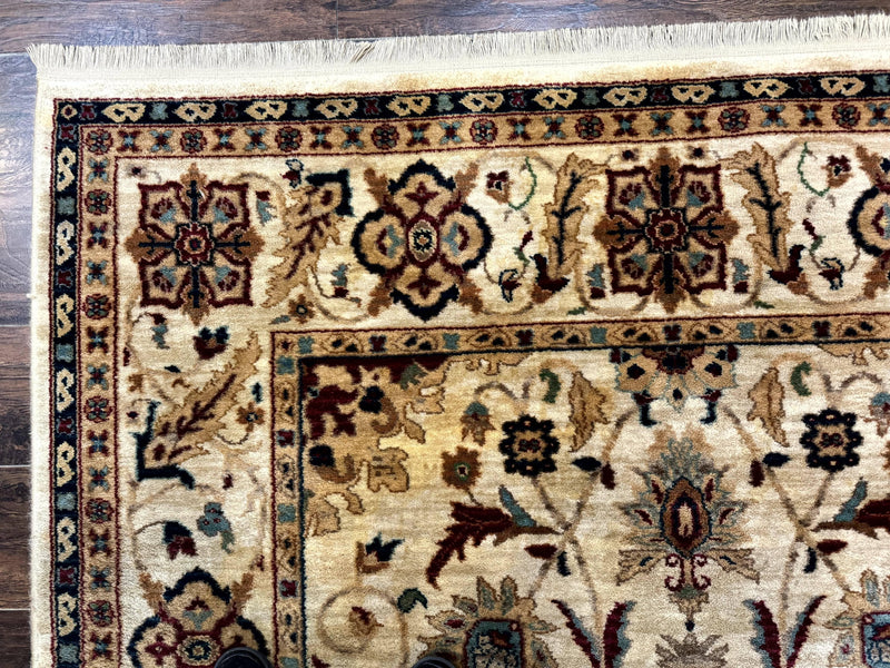 Karastan Rug 5.9 x 8.6, Karastan Traditions Amritsar Pattern Design 510, New Zealand Wool, Karastan Area Rug by Jewel Rugs