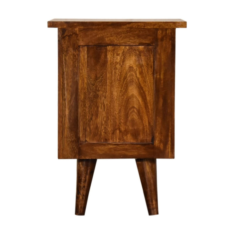 Bedside Table - Chestnut by HouseOfZazla