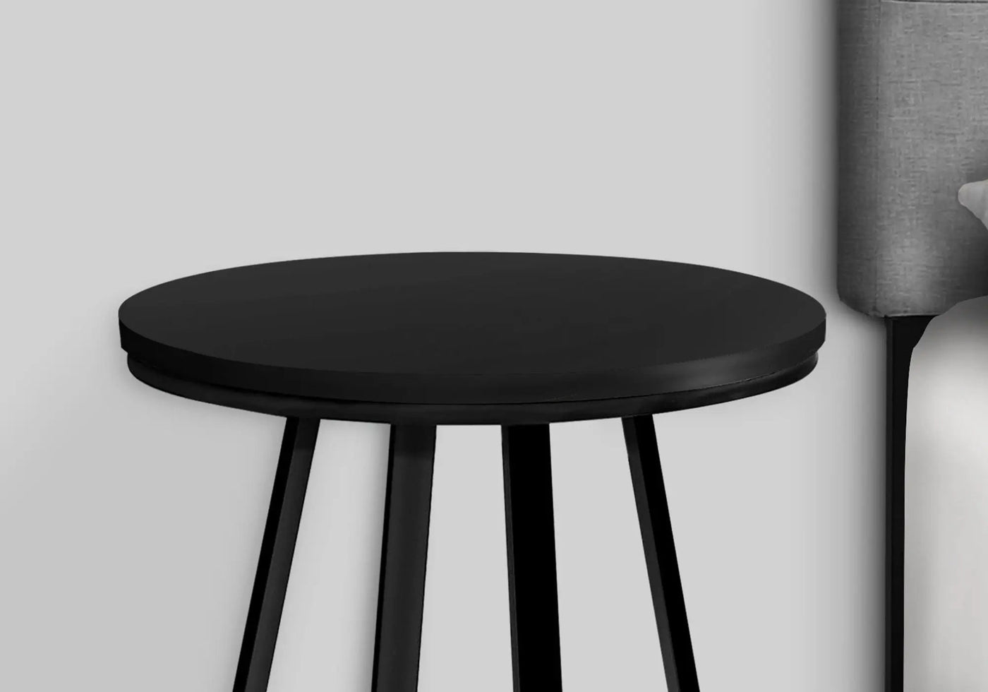 Accent Table, Side, Round Contemporary & Modern Modern Design by HouseOfZazla