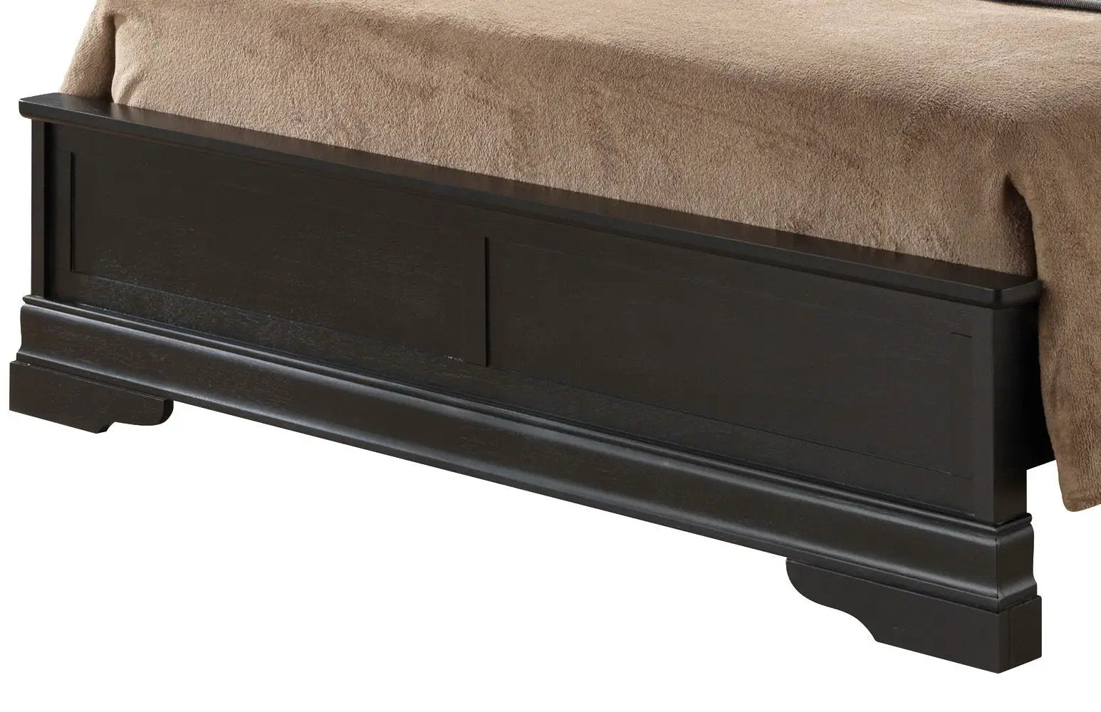 Sleigh Bed With Low Footboard by Unique Piece Furniture