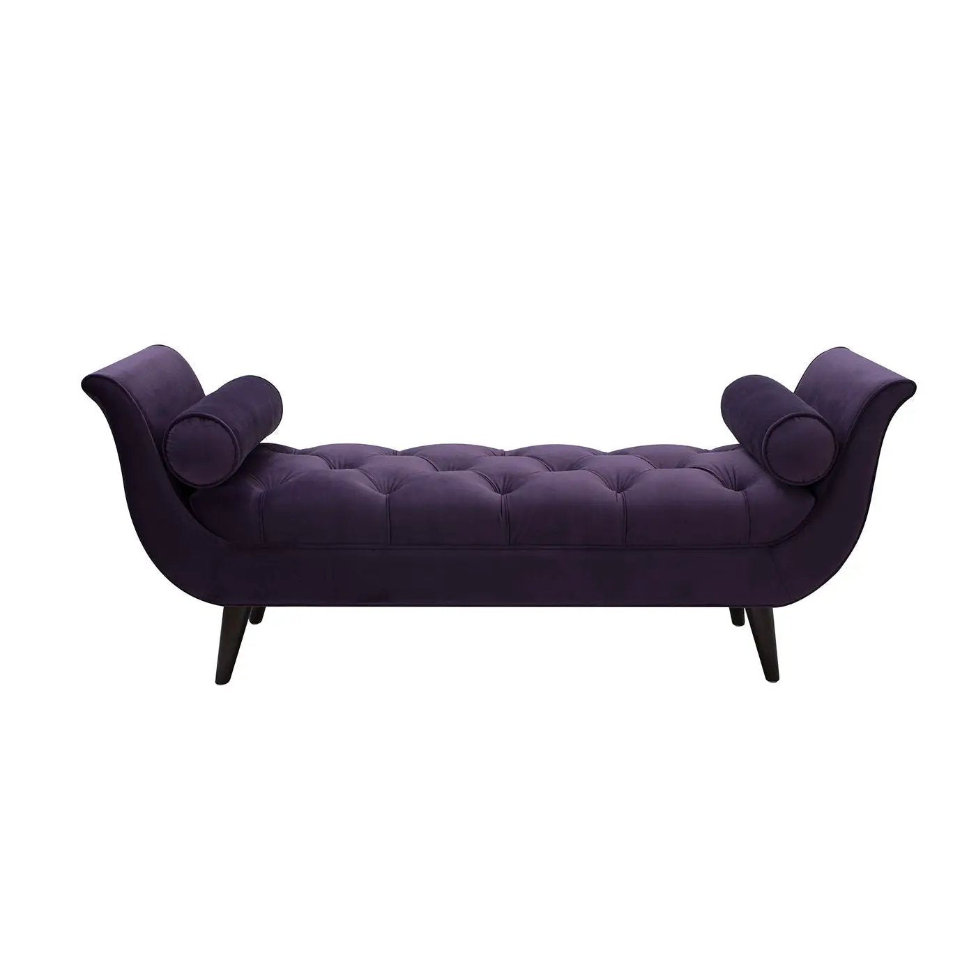 Alma - Tufted Flared Arm Entryway Bench by HouseOfZazla