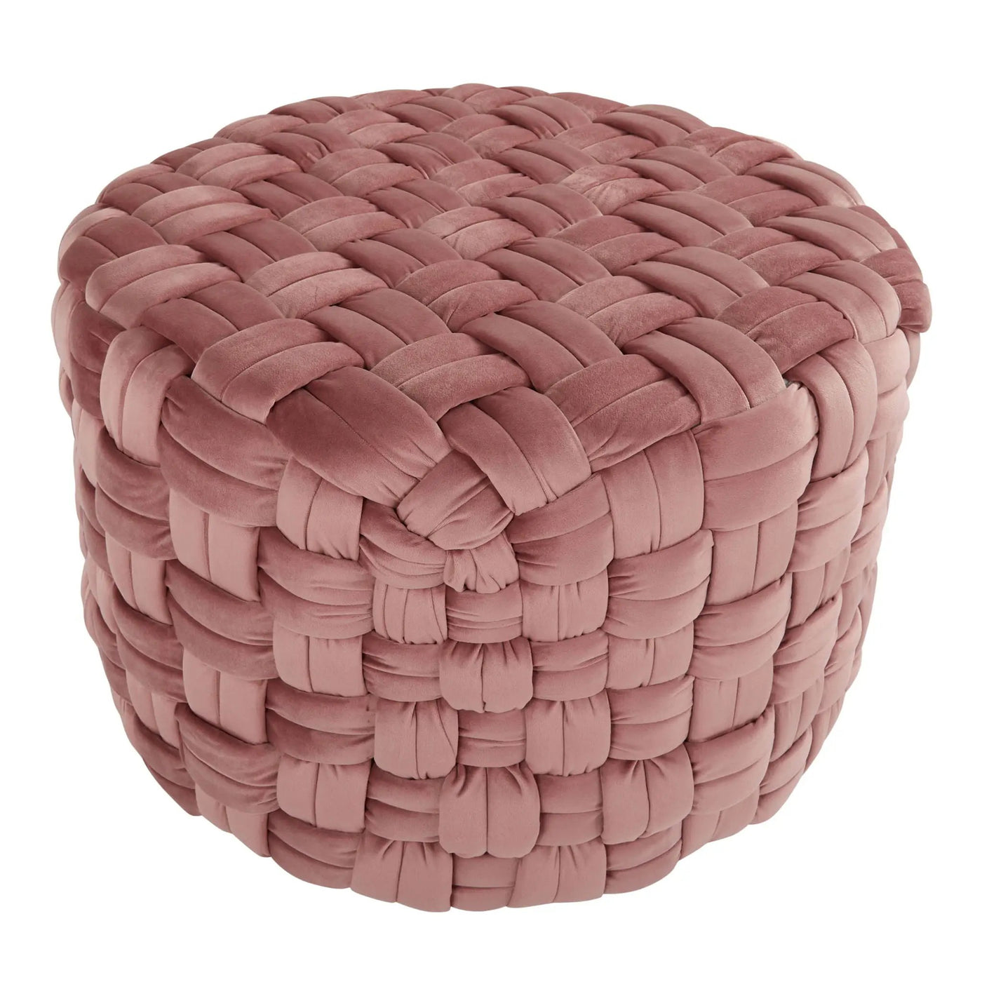Braided - Versatile Round Ottoman by HouseOfZazla