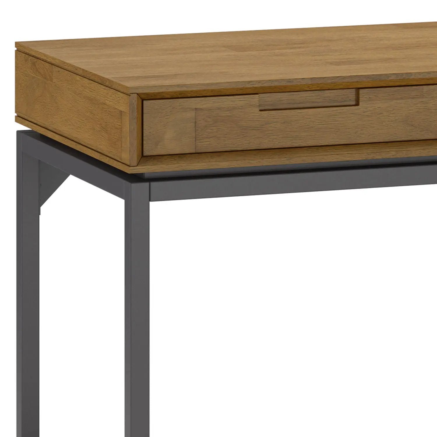 Banting - Mid Century Wide Desk, Handcrafted by Unique Piece Furniture