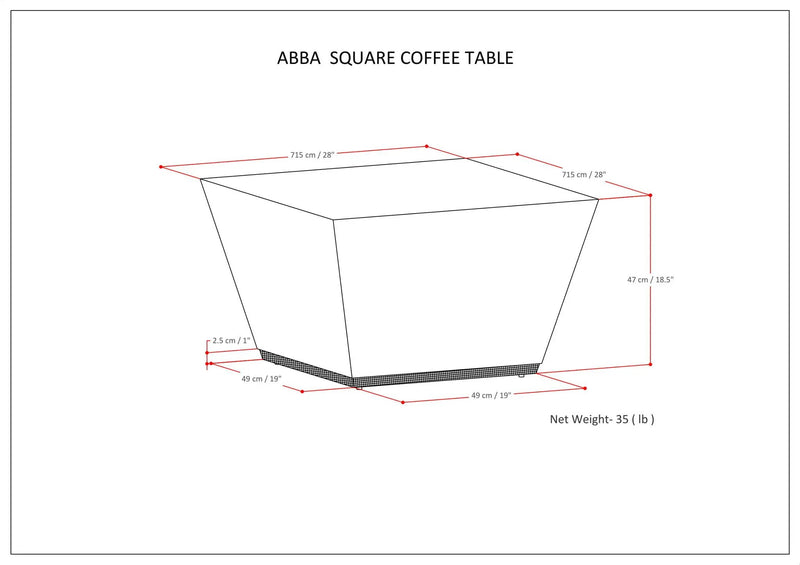 Abba - Handcrafted Coffee Table by HouseOfZazla