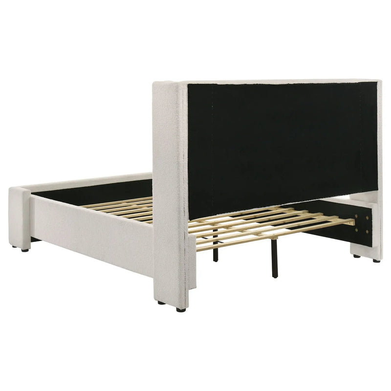 Froberg - Platform Bed With Wingback Headboard