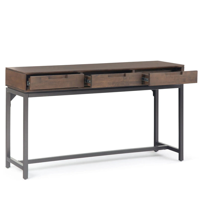 Banting - Wide Console Table - Walnut Brown by HouseOfZazla