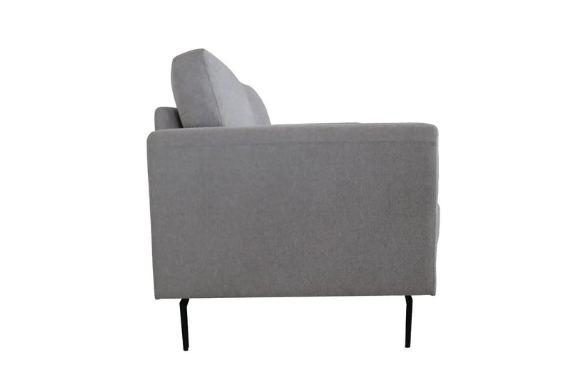 Kyrene - Loveseat - Light Gray Linen by Unique Piece Furniture