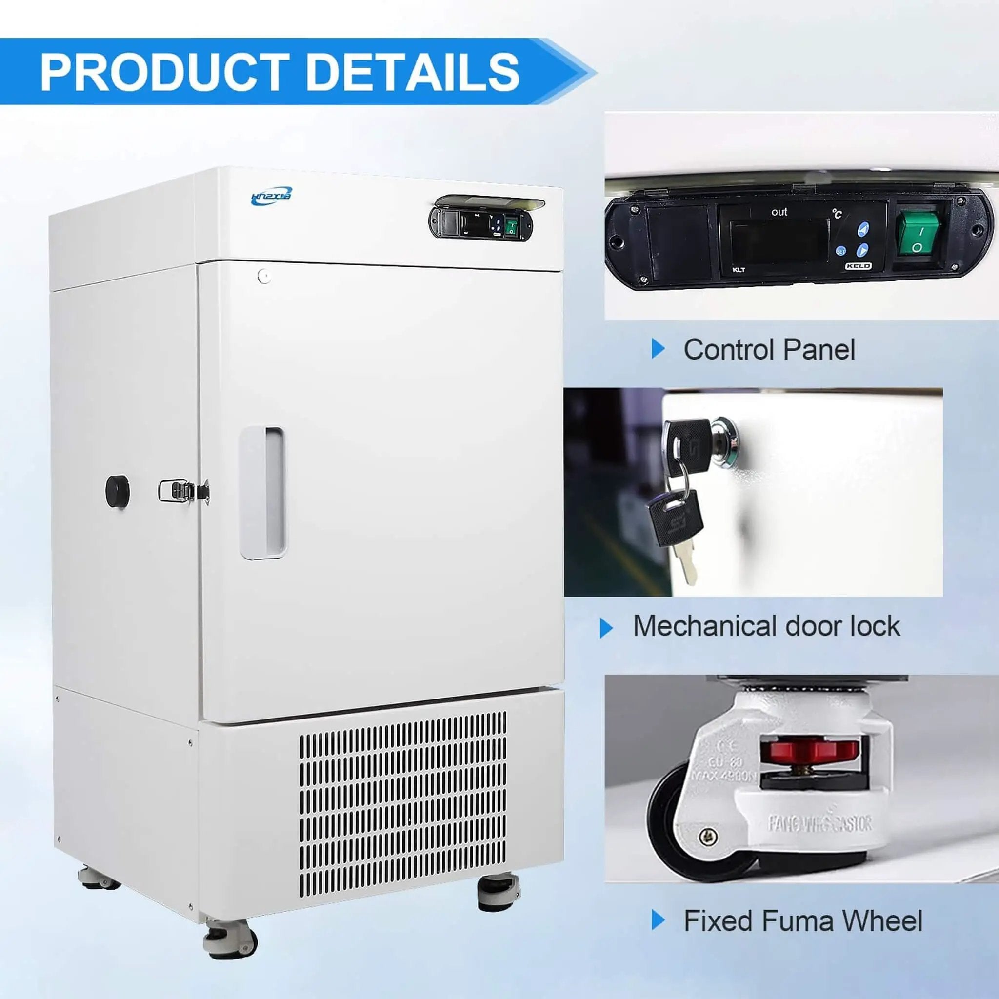58L Ultra-Low Temperature Laboratory Freezer With Precision Cooling (SAK37621) by SAKSBY WHOLESALE