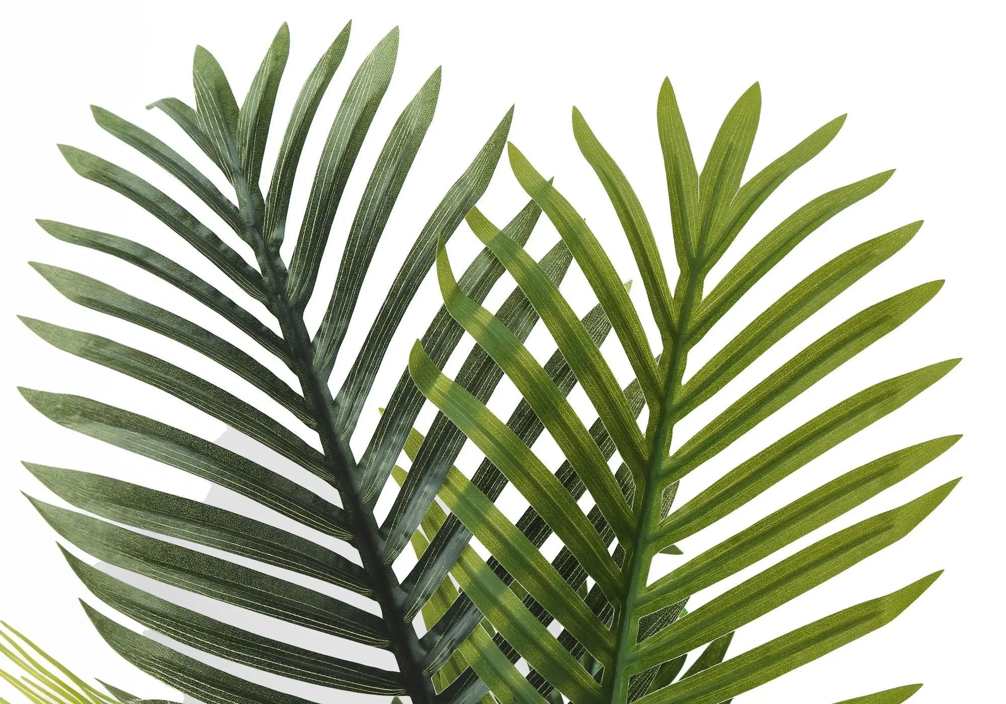 28" Tall, Artificial Plant, Palm Tree, Indoor, Faux, Fake, Floor, Greenery, Potted, Real Touch, Decorative - Green / White by Unique Piece Furniture