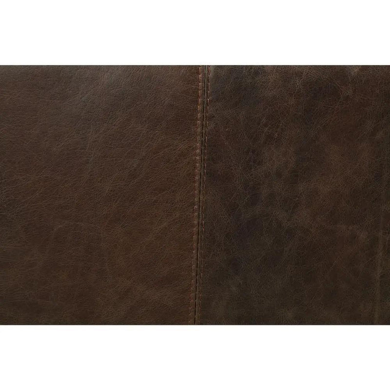 Porchester - Sofa - Distress Chocolate Top Grain Leather by Unique Piece Furniture