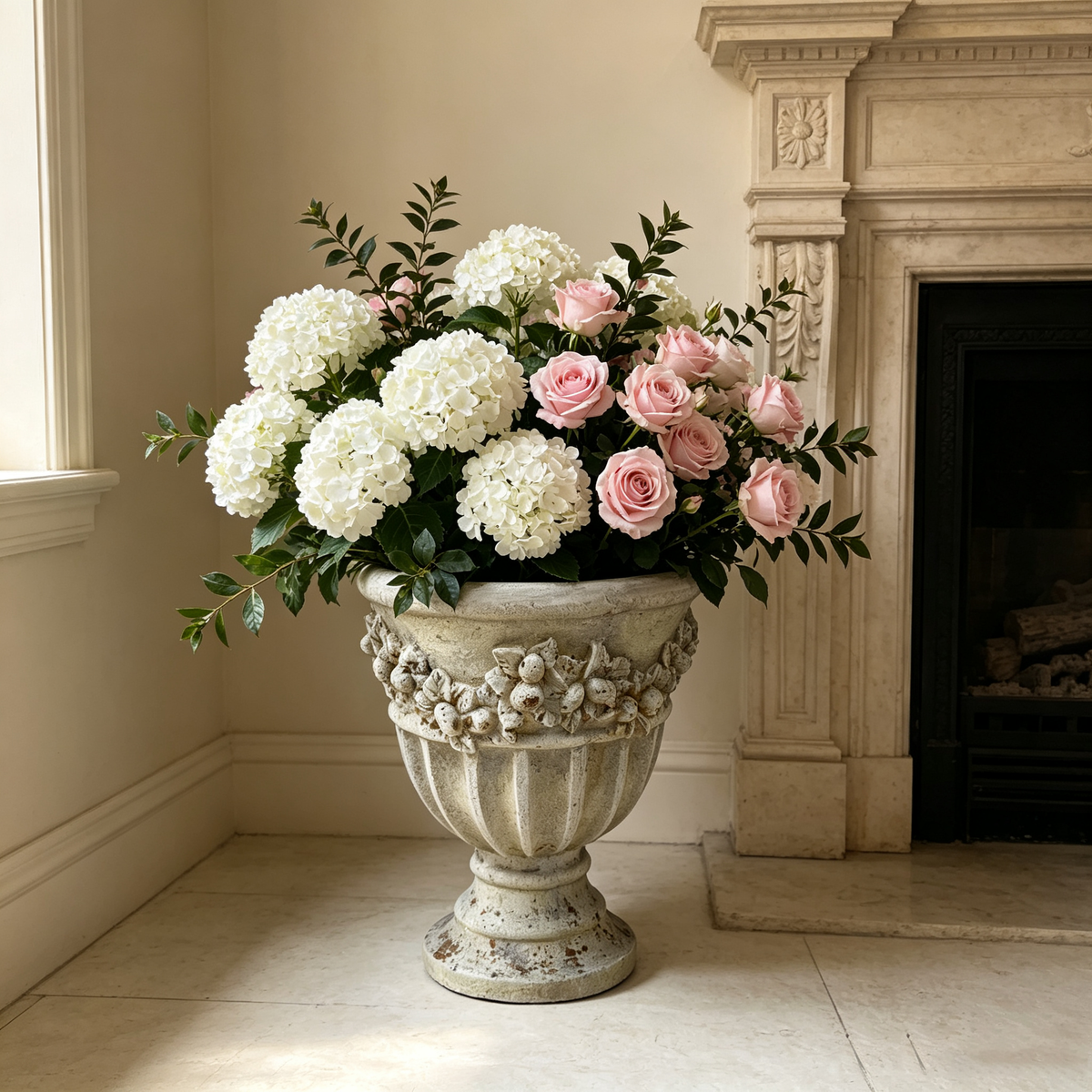MGO Garden Planter in Rust Finish by HouseOfZazla