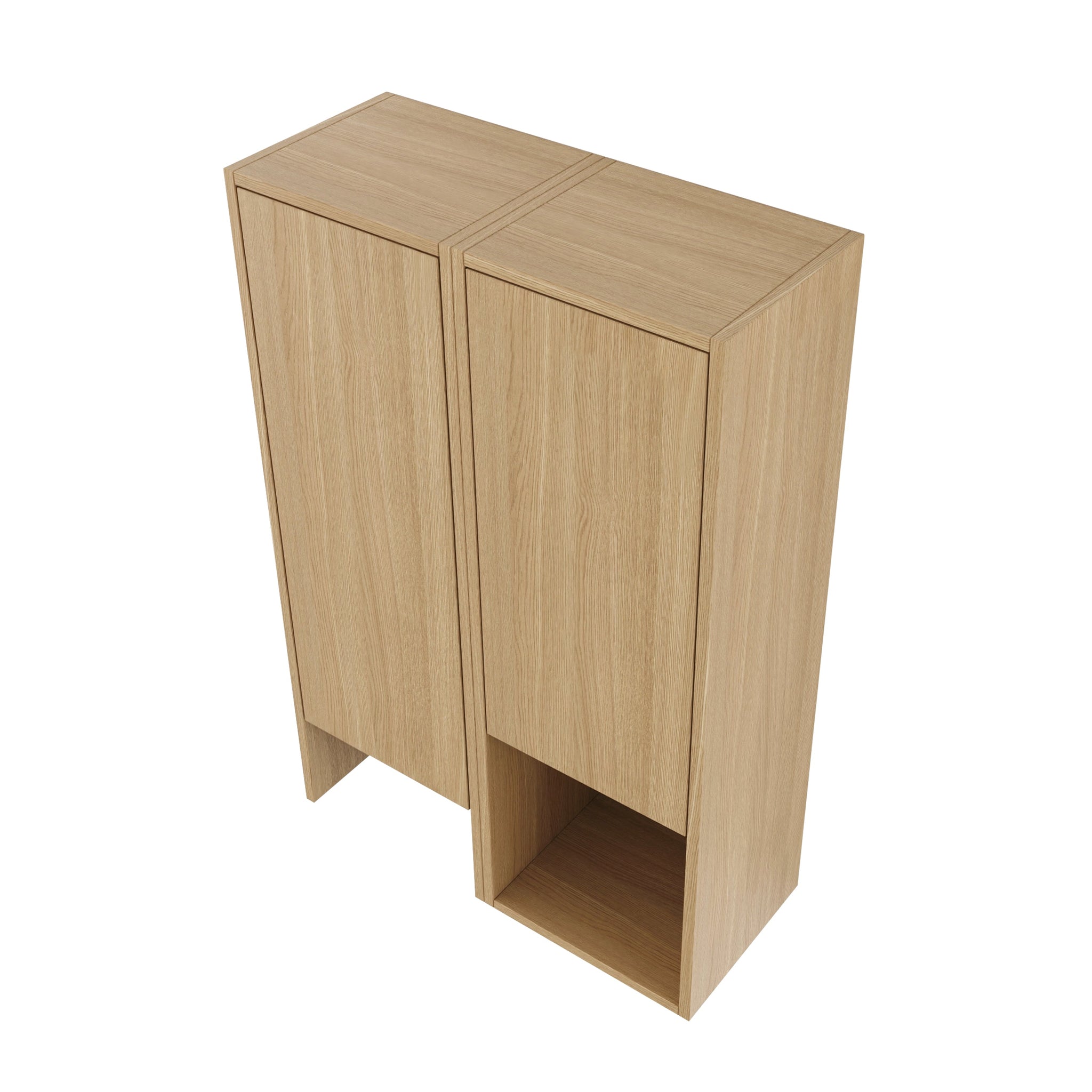 24 Inch Wall-Mounted Side Cabinet Combination by HouseOfZazla