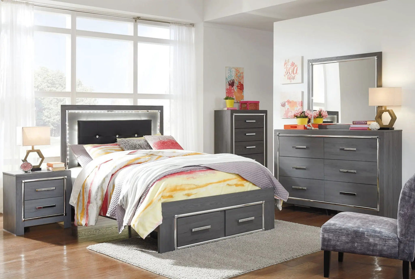 Lodanna - Youth Panel Bedroom Set by Unique Piece Furniture
