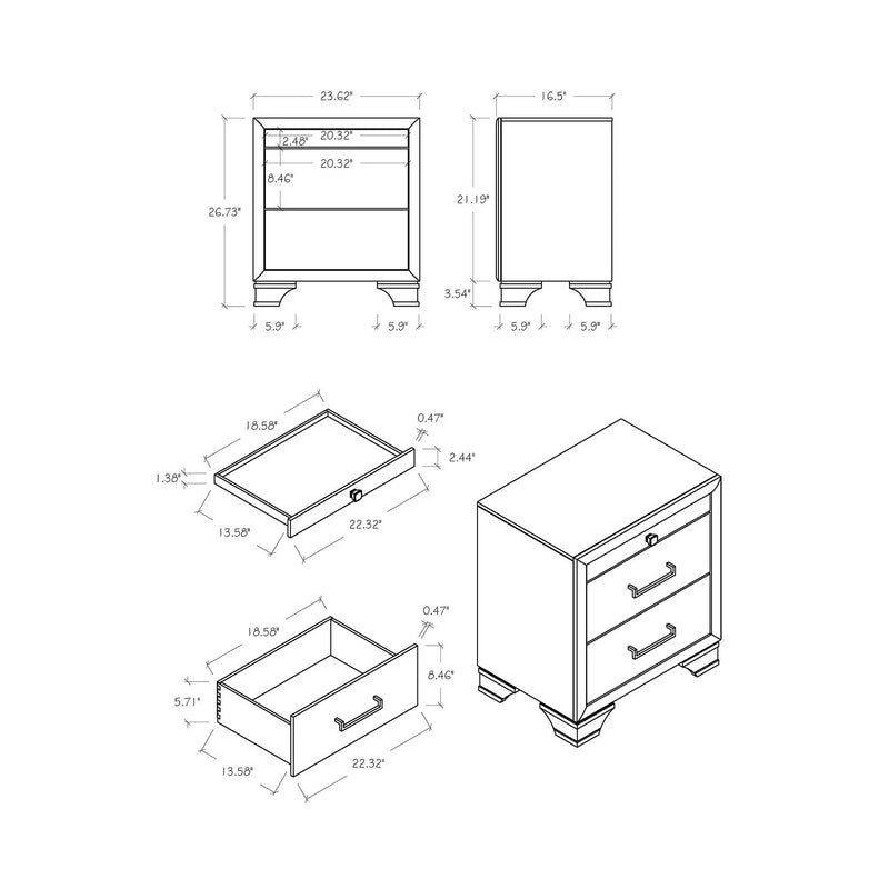 Civic - Nightstand by HouseOfZazla