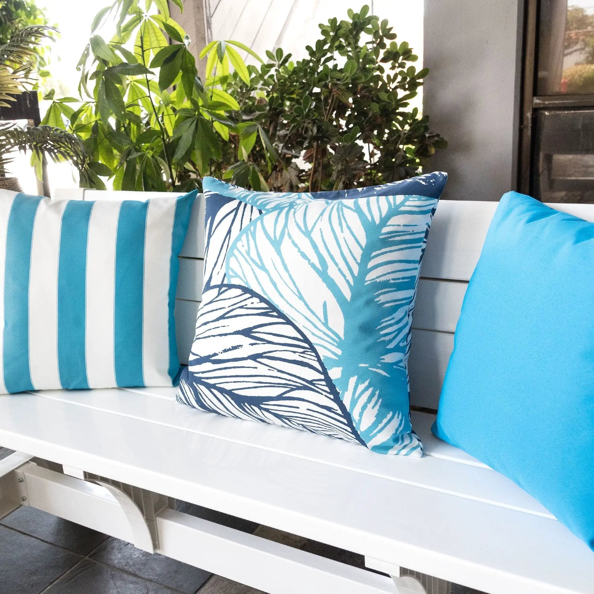 Leaf Vein - Outdoor & Indoor Set of 2 by HouseOfZazla