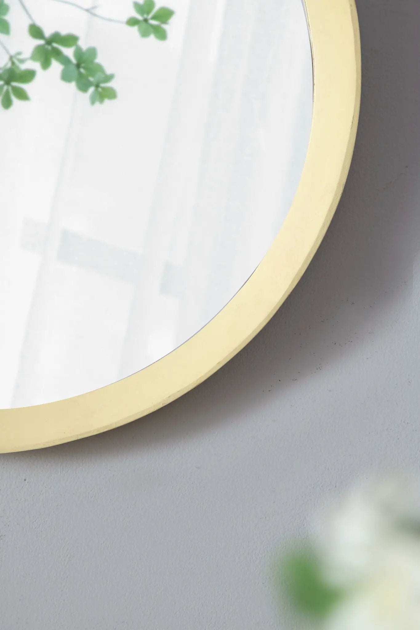 Transitional Decor Style Wall Mirror Decor With Frame For Bathroom by HouseOfZazla