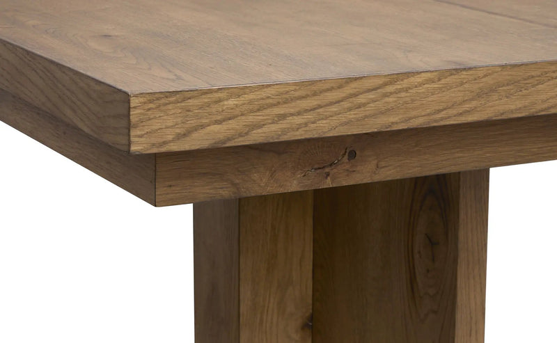 Marcel - Extendable Trestle Dining Table - Harvest Brown by Unique Piece Furniture