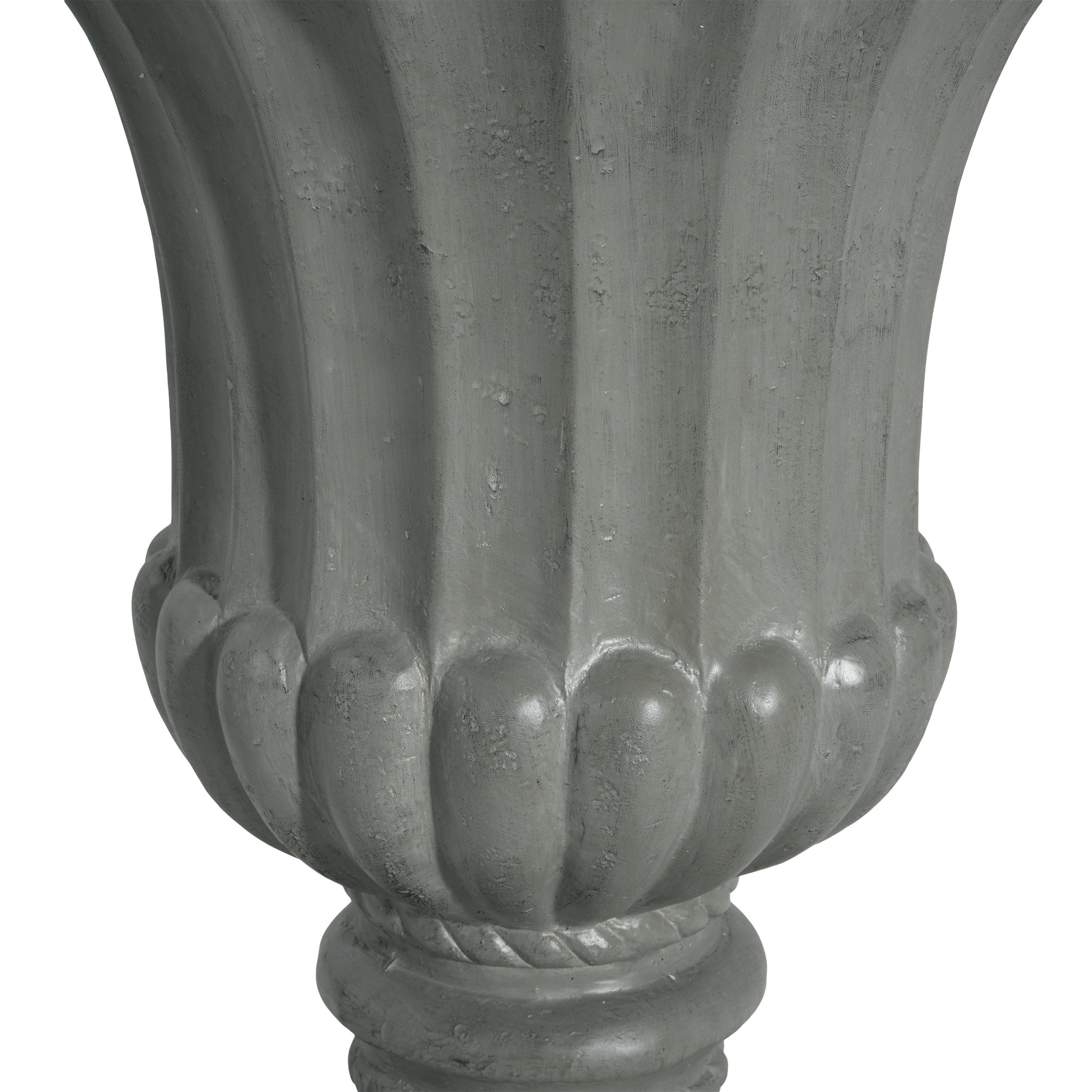 Outdoor Garden Urn Planter, Gray by HouseOfZazla