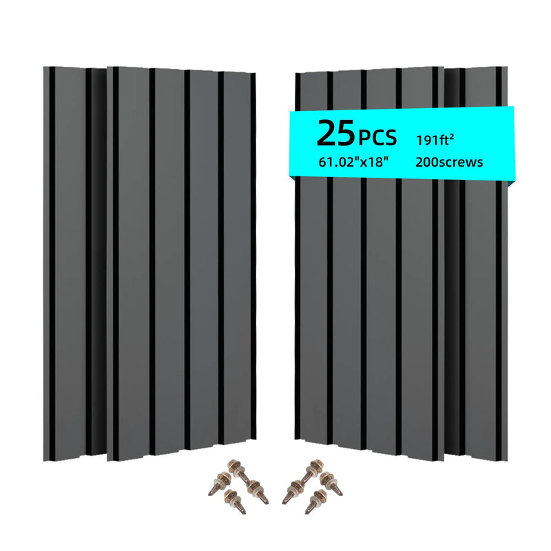 Metal Roof Panel Length 61IN Galvanized Roof Panels by HouseOfZazla