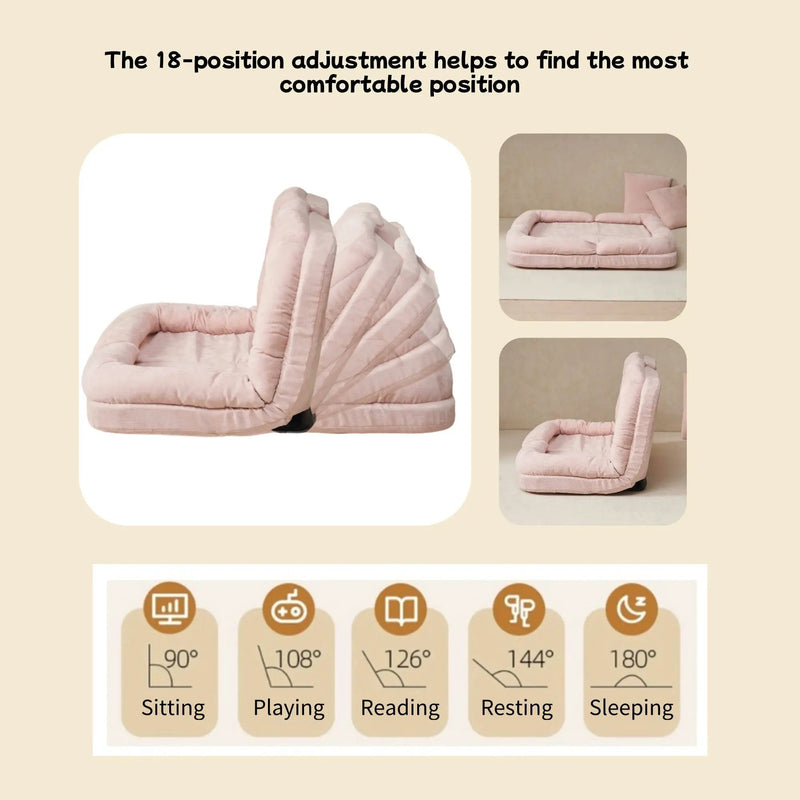 Convertible Fold-Out Double Sofa Bed by HouseOfZazla