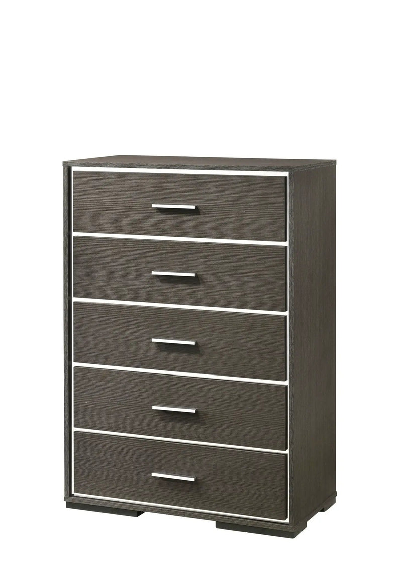Escher Chest - Gray / Oak by HouseOfZazla