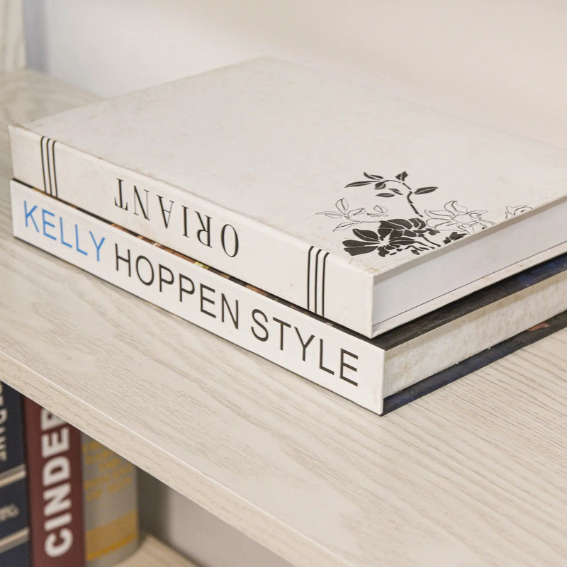 L-Shaped Design Corner Bookshelf