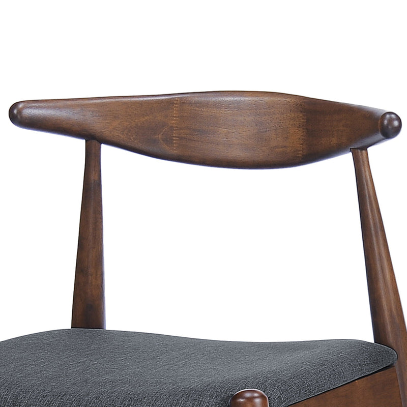 Dining Chairs With Ergonomic Backrest & Comfort Cushions (Set of 2) by HouseOfZazla