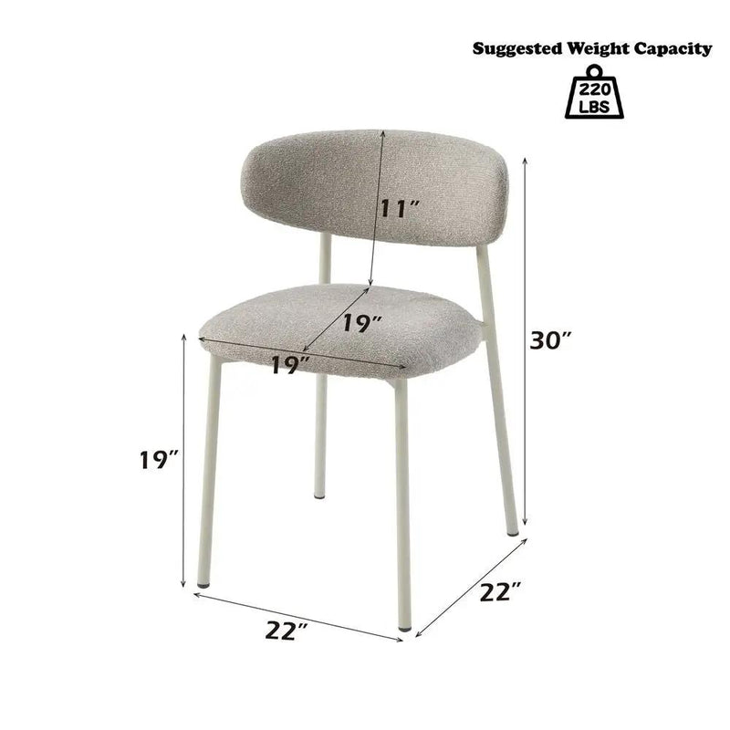 Ingram - Side Chair (Set of 2) - Light Gray by Unique Piece Furniture