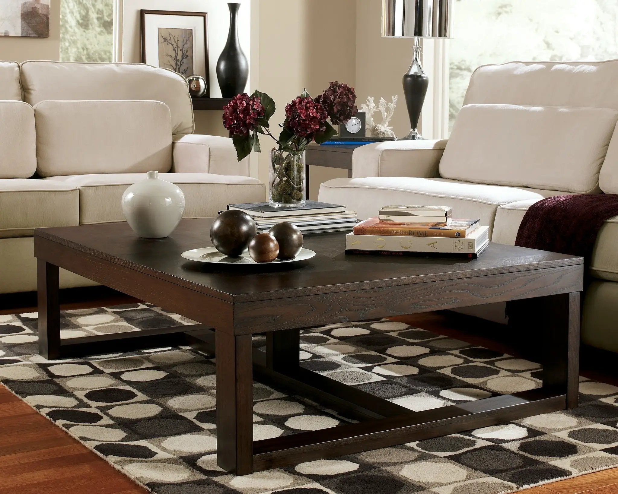 Watson - Rectangular Cocktail Table - Dark Brown by Unique Piece Furniture
