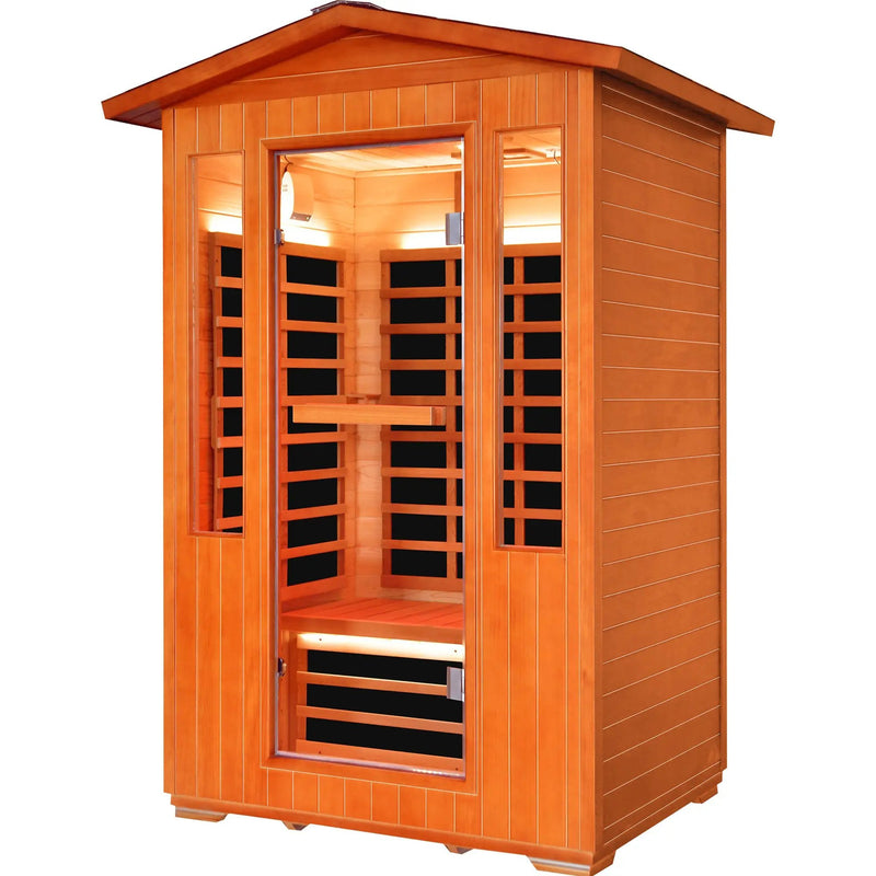 Outdoor Sauna Room for 2 People by HouseOfZazla