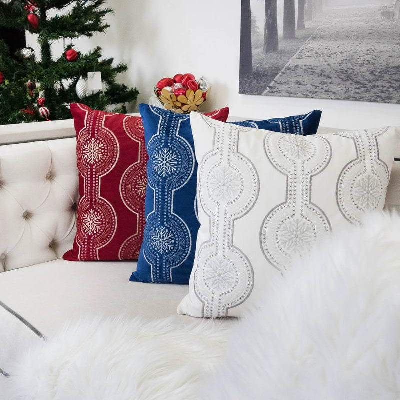 Holiday Velvet Pillow by HouseOfZazla