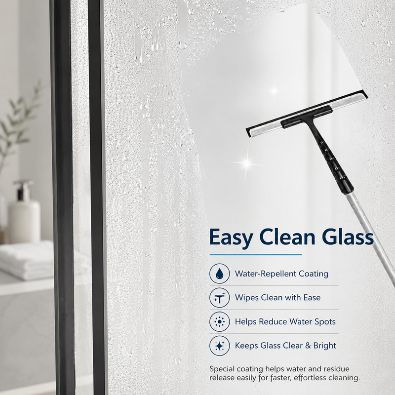 60" W x 73" H Soft Closing Sliding Frameless Shower Doors by HouseOfZazla