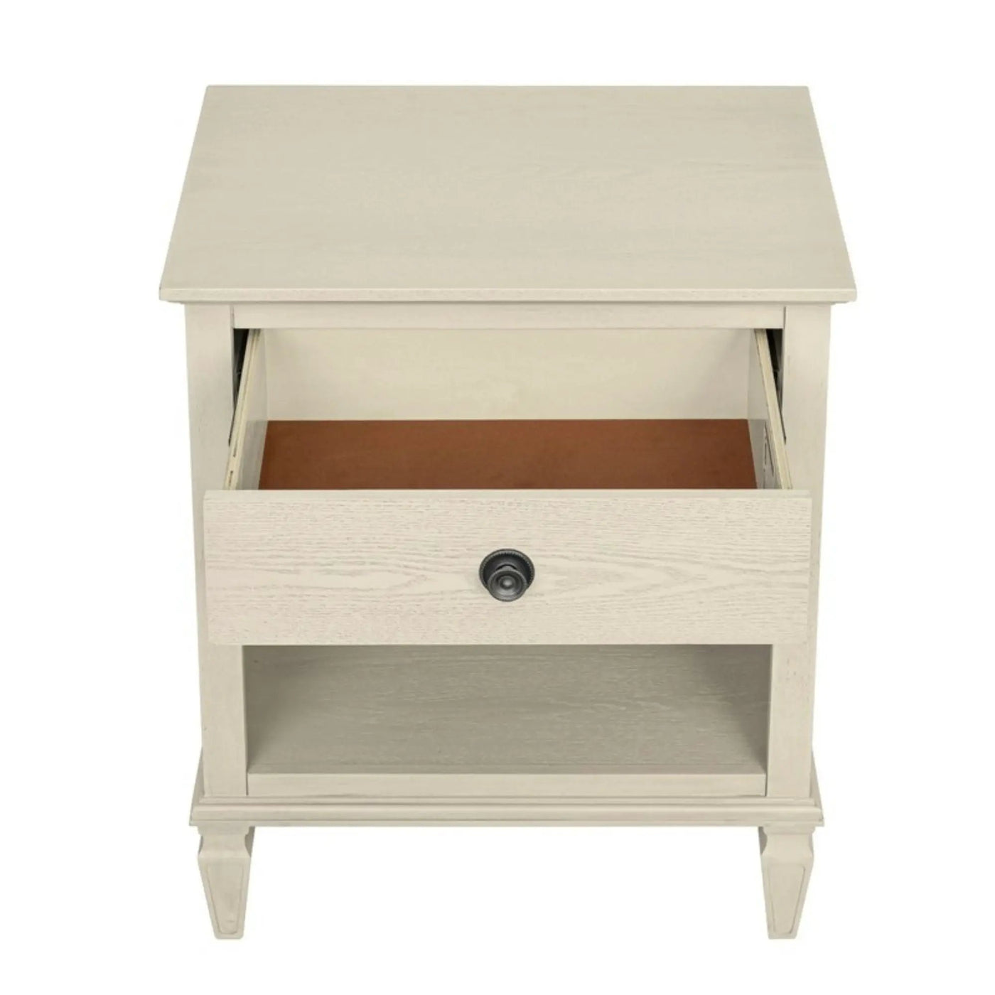 Victoria - Nightstand With Open Storage by HouseOfZazla