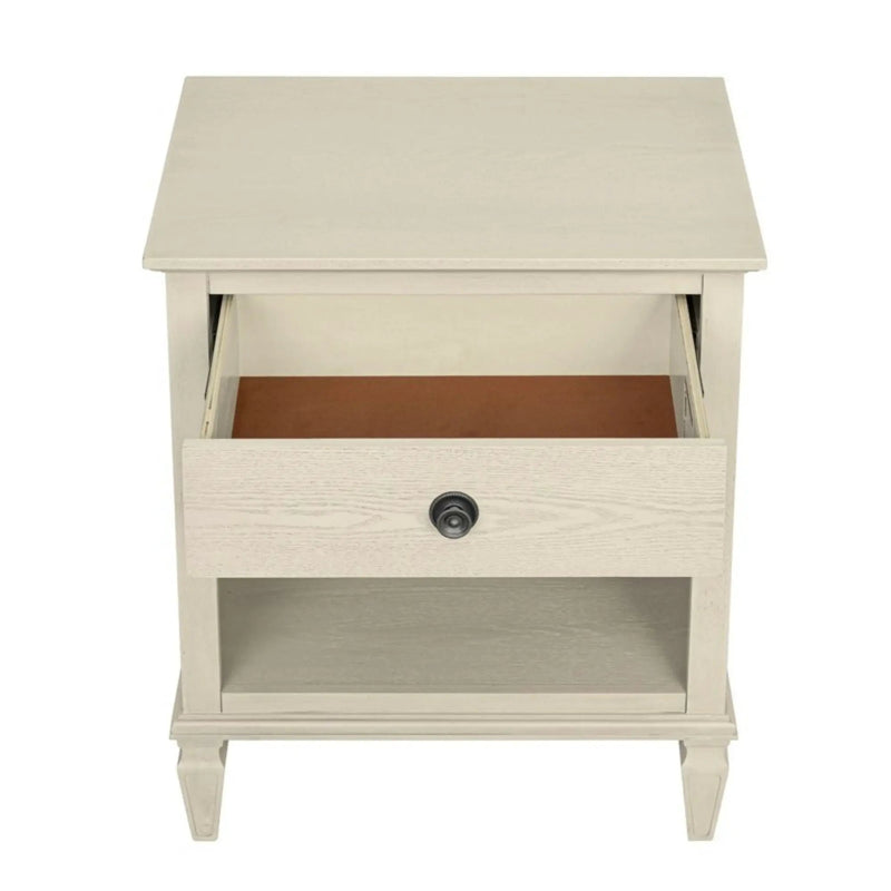 Victoria - Nightstand With Open Storage by HouseOfZazla