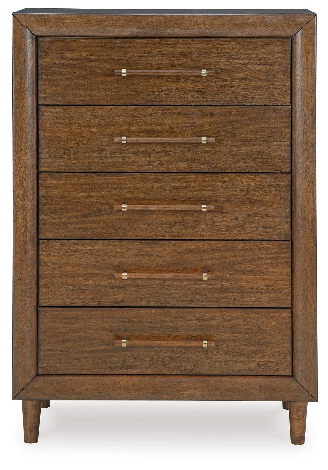 Lyncott - Five Drawer Chest - Brown by Unique Piece Furniture