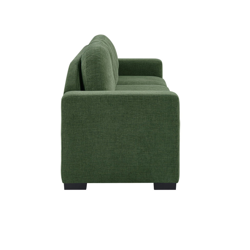 Modern 3 Seater Sofa With Curved Backrest by HouseOfZazla