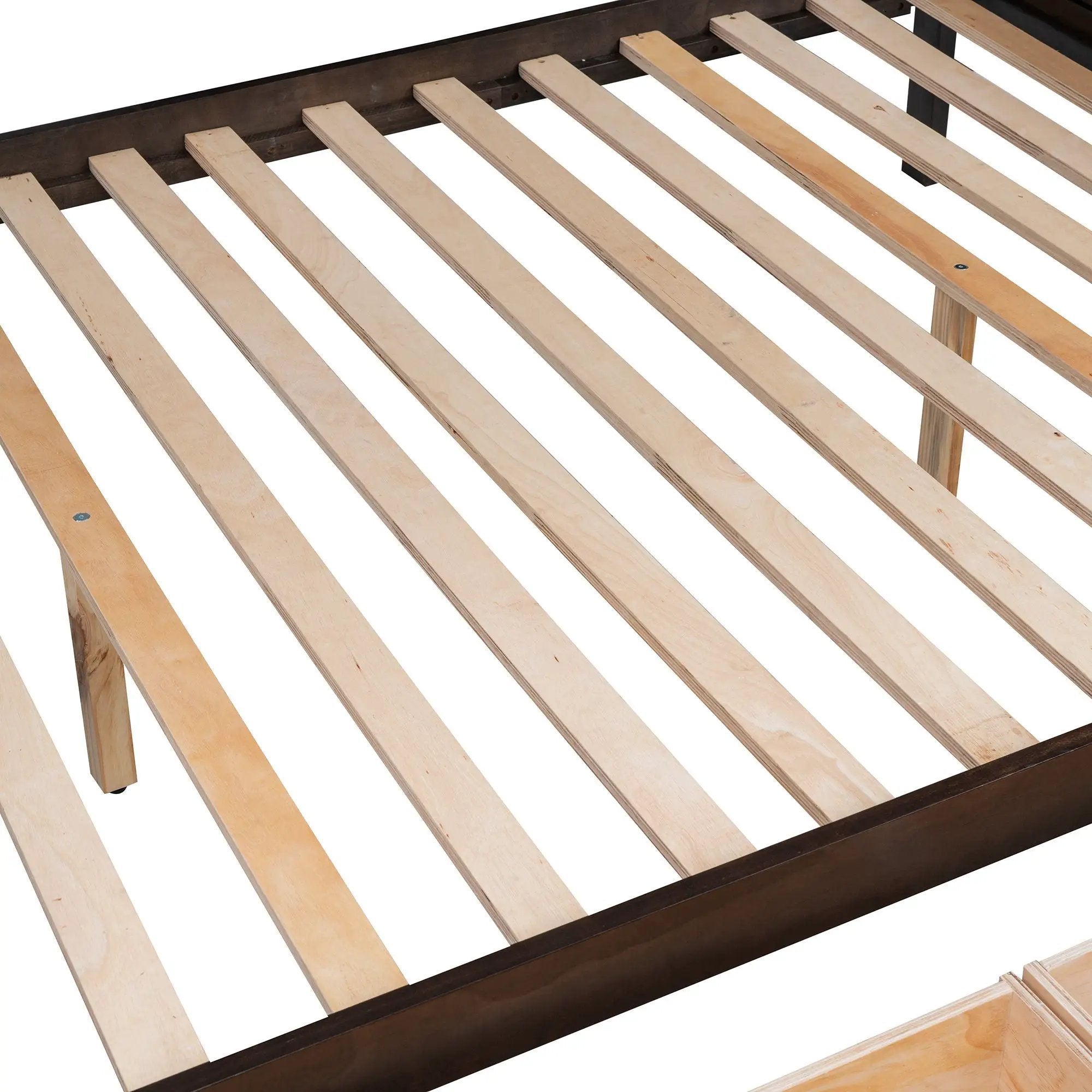 Bunk Bed With Shelfs, Storage Staircase And 2 Drawers by HouseOfZazla