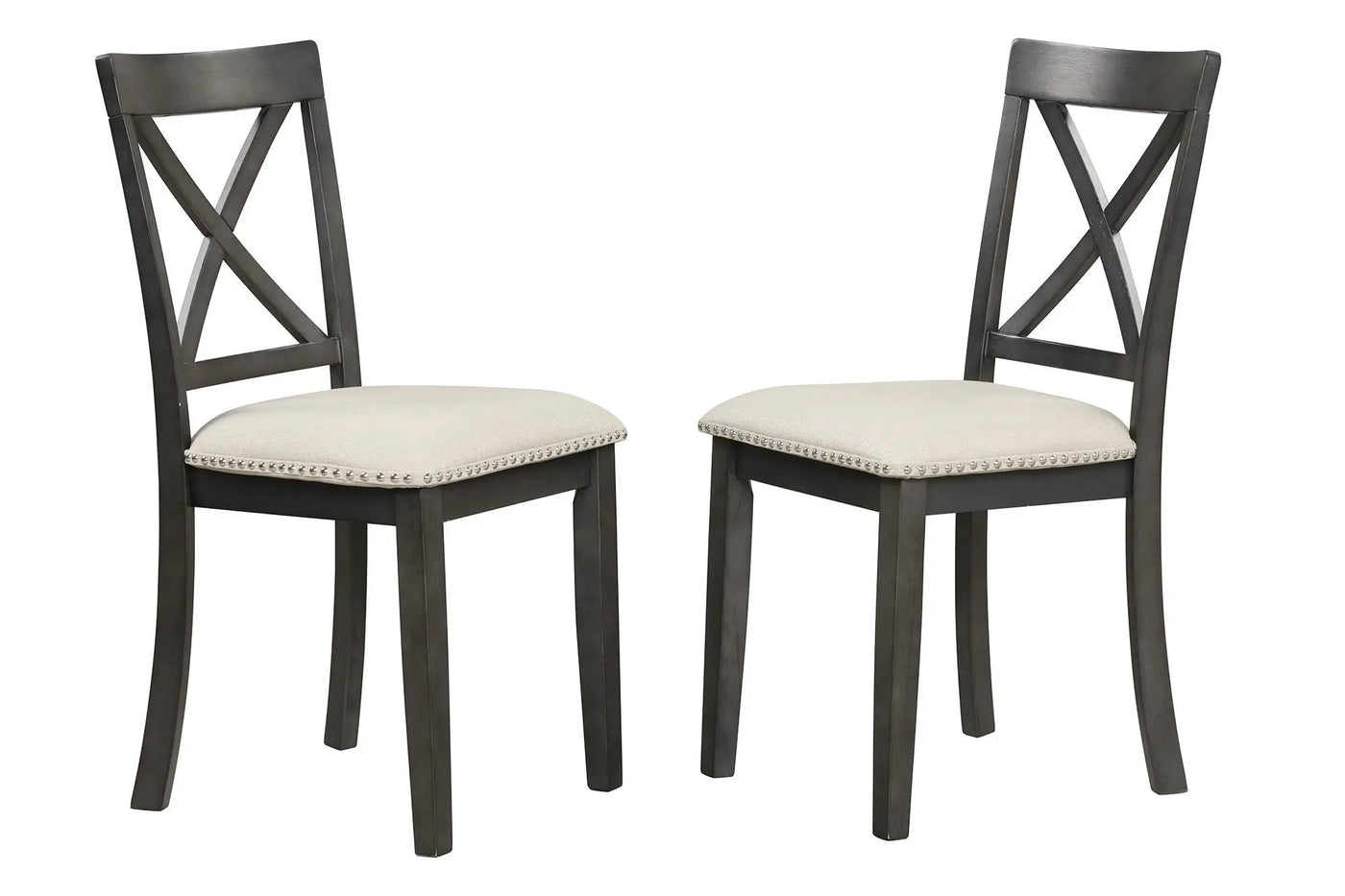 5 Pieces Dining Table And Chairs Set For 4 Persons, Kitchen Room Solid Wood Table With 4 Chairs by HouseOfZazla
