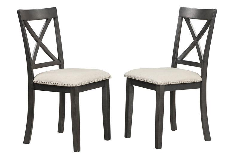 5 Pieces Dining Table And Chairs Set For 4 Persons, Kitchen Room Solid Wood Table With 4 Chairs by HouseOfZazla