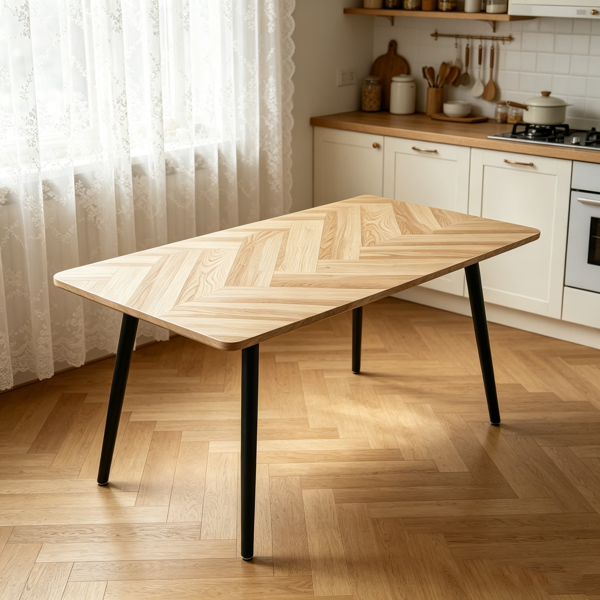 Modern Minimalist MDF Wood Color Desktop by HouseOfZazla