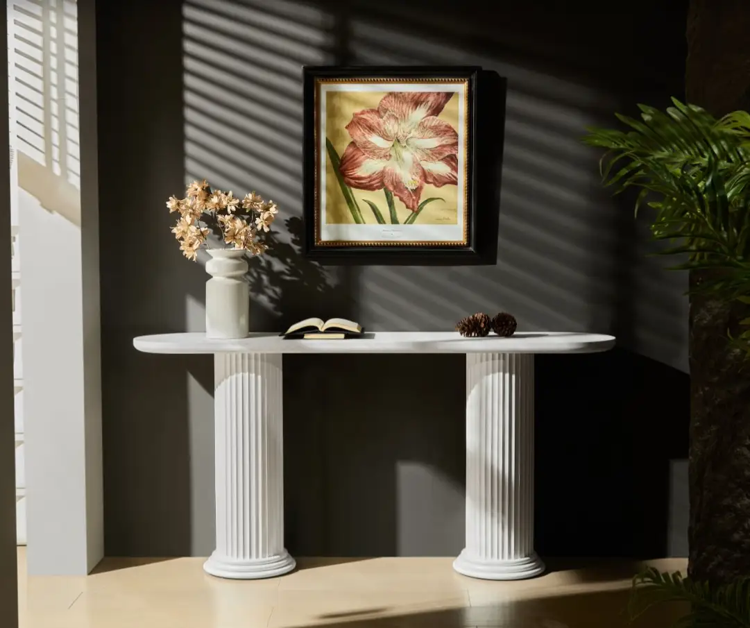 62.99 Inch Modern Design Console Table with Roman-Style Legs by HouseOfZazla