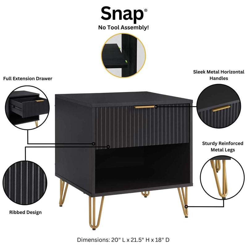 Dumbo - Modern Nightstand by HouseOfZazla