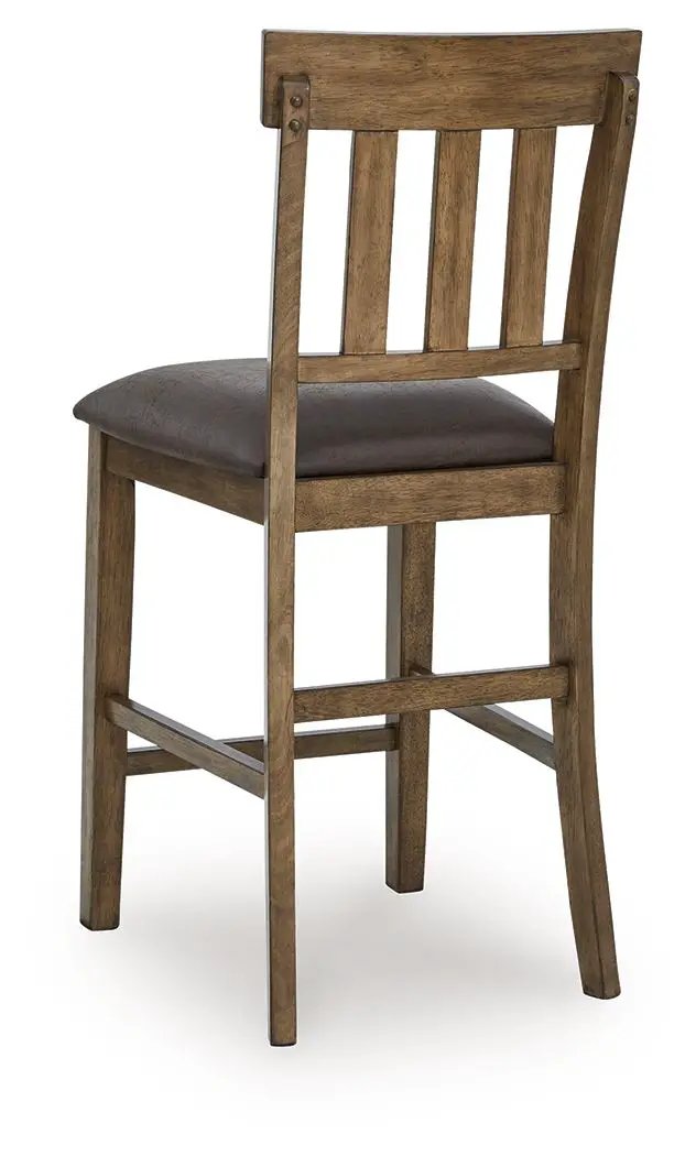 Urbinforte - Upholstered Barstool (Set of 2) - Light Brown by Unique Piece Furniture