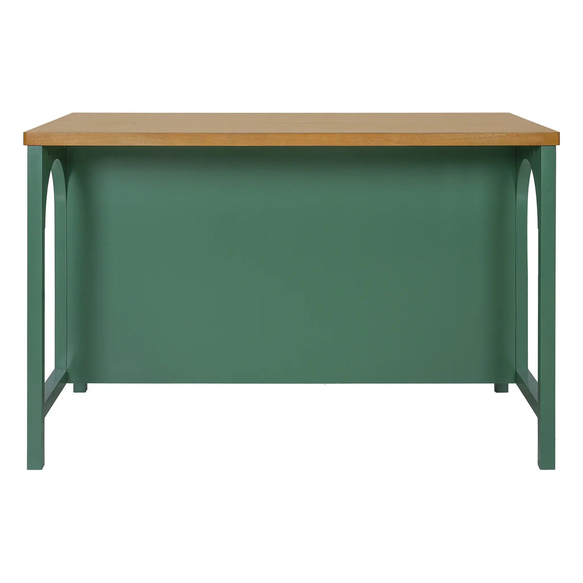 56" Farmhouse Kitchen Island with Open Storage by HouseOfZazla