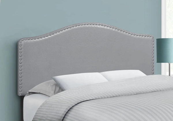 Full Size Upholstered Bed Headboard Only - Gray