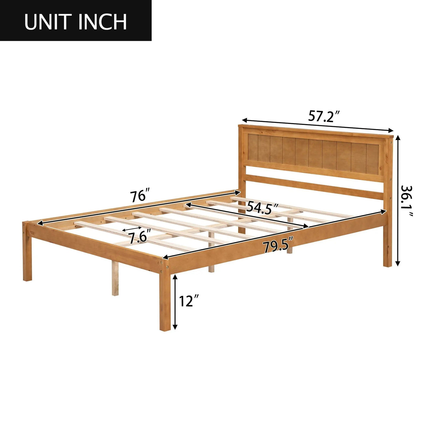 Platform Bed Frame With Headboard by Unique Piece Furniture
